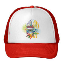 Love, Philippines Mesh Hats