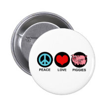 Love Piggies Button