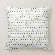 love pillow American MoJo Throw Pillows
