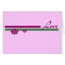Love pink and green cards by DonnaGrayson Love pink and green cards