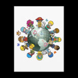 Love Planet Earth: Unite for Peace postcards