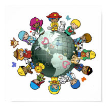 Love Planet Earth: Unite for Peace Print