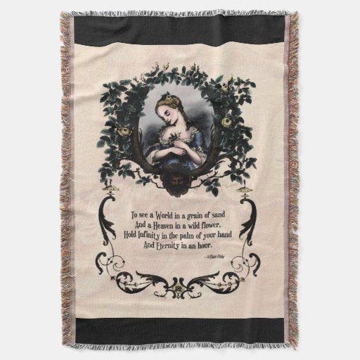 love poem throw blanket Zazzle