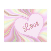 Love Post Card postcards by dndartstudio Love Post Card postcards