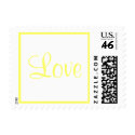 Love postage