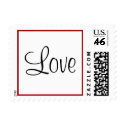 Love postage