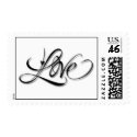 Love postage by utachick02 Love postage