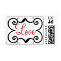 Love postage by princessklb07 Love postage
