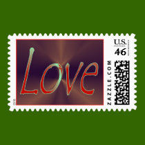 Love Postage 2 stamps