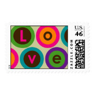 Love postage stamp stamp