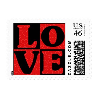 Love Postage Stamp stamp