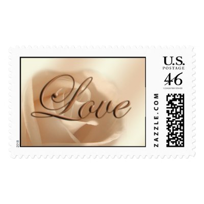 Love Postage Stamp Postage Stamps by TDSwhite
