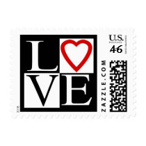 Love Postage Stamps