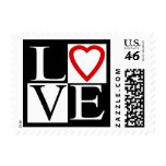 Love Postage Stamps