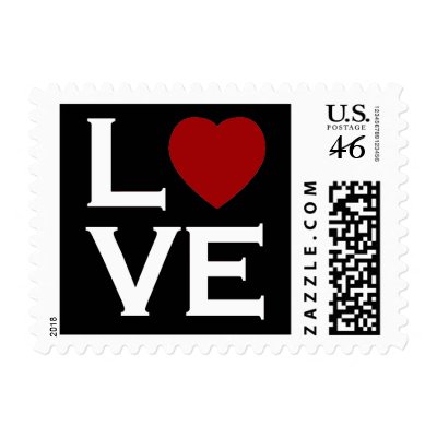 Love Postage Stamps