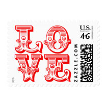 Love Postage Wedding Invitations | Valentine's Day