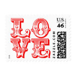 Love Postage Wedding Invitations | Valentine's Day postage