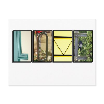 LOVE postcards