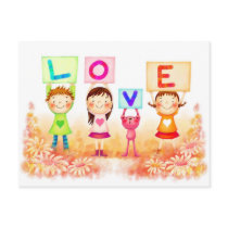 LOVE postcards