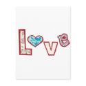 Love postcards by originalART Love postcards