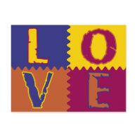 Love Postcard Series 2 postcard