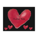 Love Postcard Template