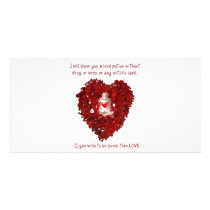 Love Potion Number 9 Custom Photo Card