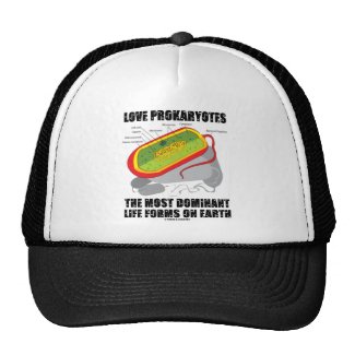 Love Prokaryotes Most Dominant Life Forms On Earth Mesh Hat
