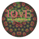 Love Psychedelics Sticker by webgrrl Love Psychedelics Sticker