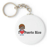 Love Puerto Rico Key Chain