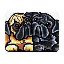 Love Pugs Magnets