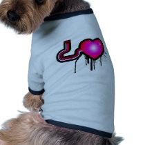 Love Pump - Emo Alternative Grunge Rock Punk pet clothing by RAWRoutloud Love Pump - Emo Alternative Grunge Rock Punk pet clothing