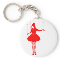 love puppet key chain
