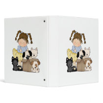 Love Puppies Binders