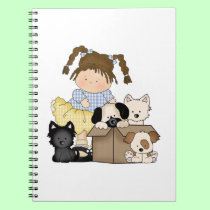 Love Puppies notebooks