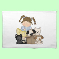 Love Puppies placemats