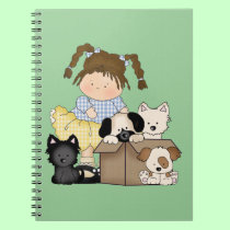 Love Puppies notebooks