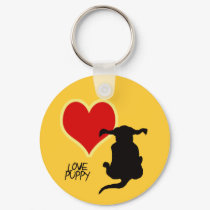Love Puppy keychain