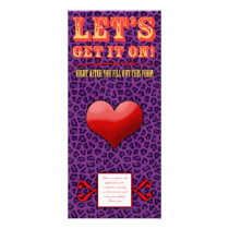 Love Quiz Customized Rack Card