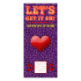 Love Quiz Customized Rack Card