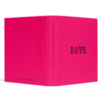 LOVE quote Busy & Living Pretty Binder by busylivingpretty LOVE quote Busy & Living Pretty Binder