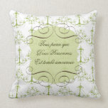 Love Quote in French Throw Pillow
