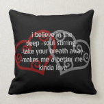 Love Quote Throw Pillow