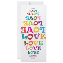 ** LOVE ** rack cards