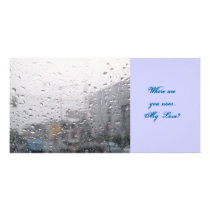 Love Rain photo cards by Nyumix Love Rain photo cards