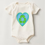 Love Recycling Ocean Heart Tee Shirt