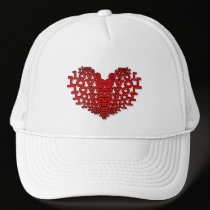Love Reflection Heart hats by kokobaby Love Reflection Heart hats