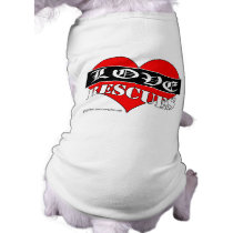 LOVE RESCUES doggie tee shirt pet clothing by caserta LOVE RESCUES doggie tee shirt pet clothing