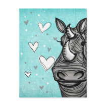 love rhino postcards