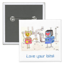 Love Robot Button